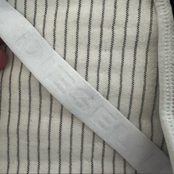 NWT Diesel Black and White Jockstrap - Size S - Picture 7 of 7